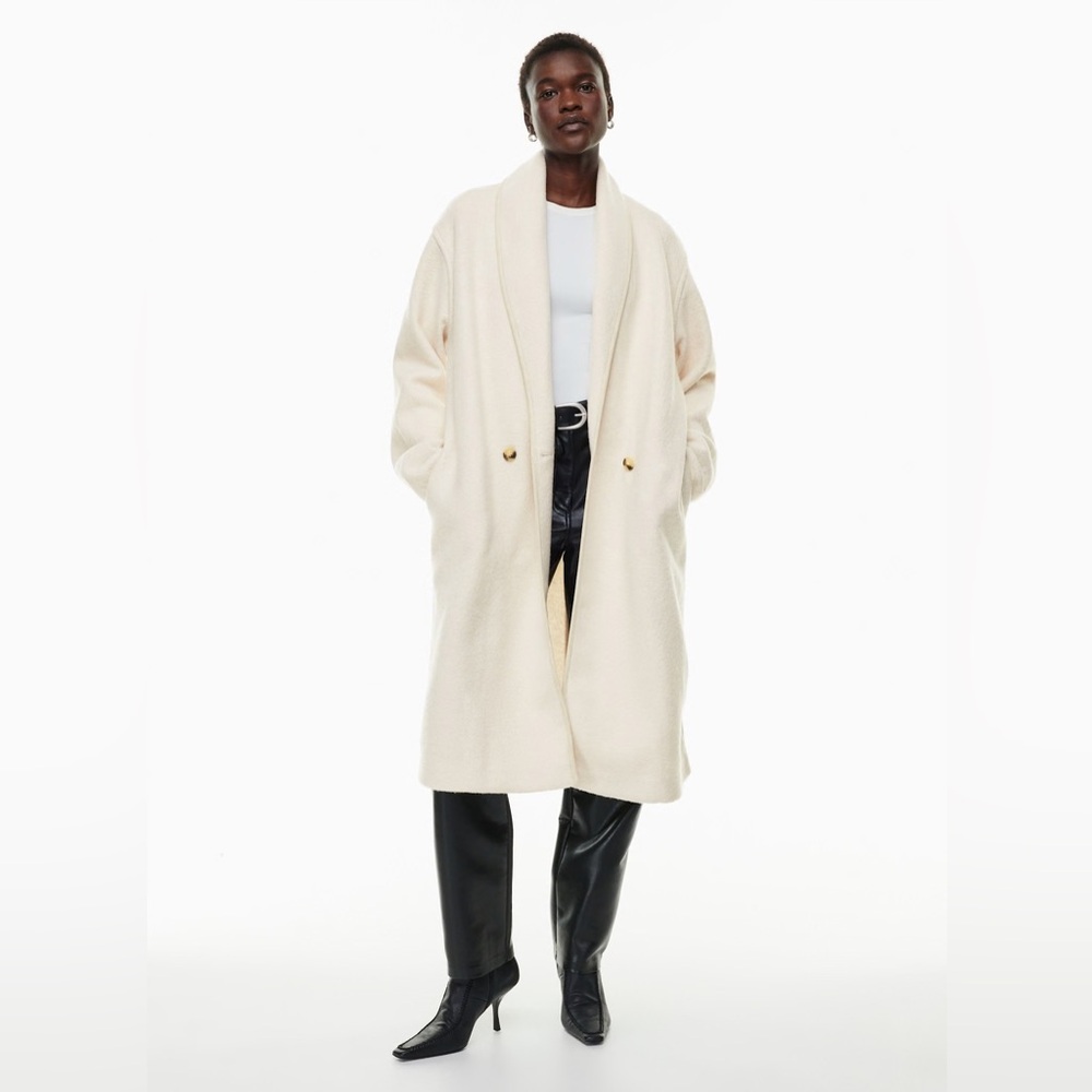 Aritzia Wilfred Free Charlize Jacket - Heather Bone - XS